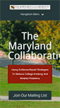 Mobile Screenshot of marylandcollaborative.org